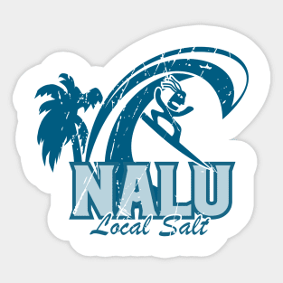 Nalu Local Salt Surfing Sticker